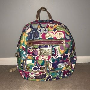 coach poppy backpack